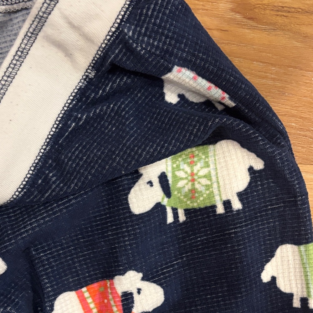 P.J. Salvage Pajama Pants with Red Top - Picture 4 of 5